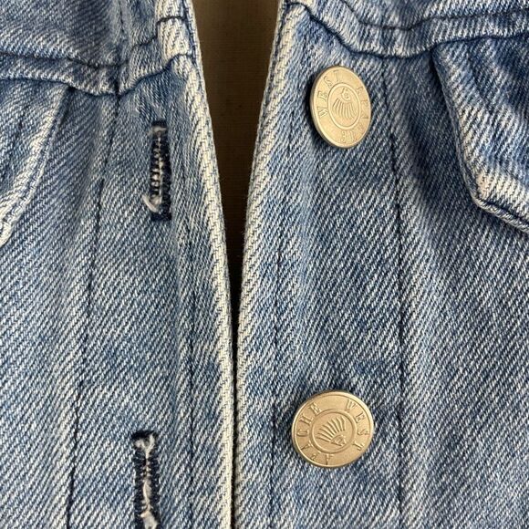 Vintage Apache Cropped Denim Jacket Size S EUC - Picture 2 of 5